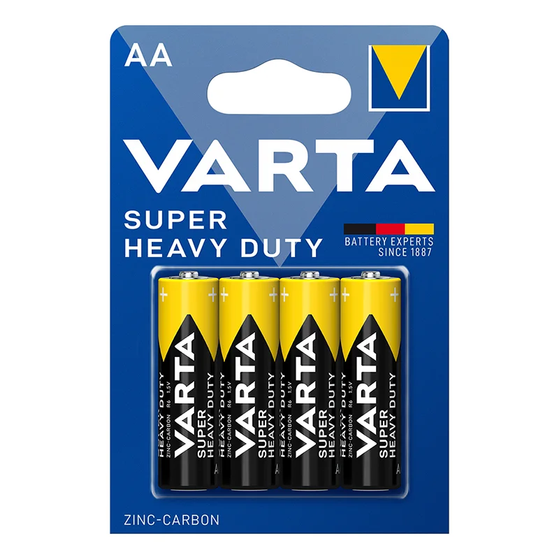 [PAT 03711] Varta™ Superlife batterijen AA 4 stuks in blister