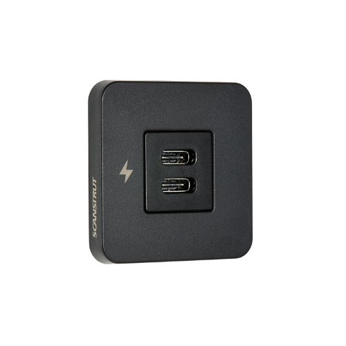 [SCT 00021] Scanstrut™ Charging Socket - Dual USB-C 36W