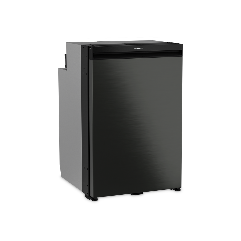 [DMT 01230] Dometic™ NRX 130C Compressorkoelkast, 126 liter, donkerzilver front